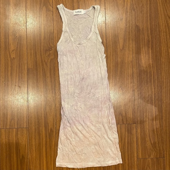 Talentless WOMEN'S MODAL TANK DRESS - WATERCOLOR - Picture 2 of 3
